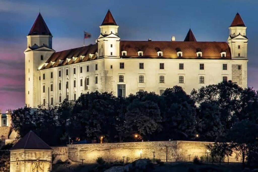 Queen Flat In Old Town With Castle View Pressburg Exterior foto